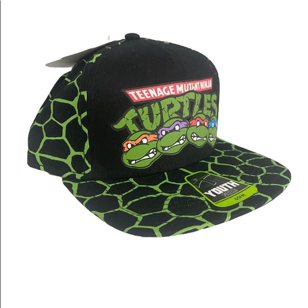 Youth Kids Hat Cap Teenage Mutant Ninja Turtle TMNT new nwt Snap Back Boys